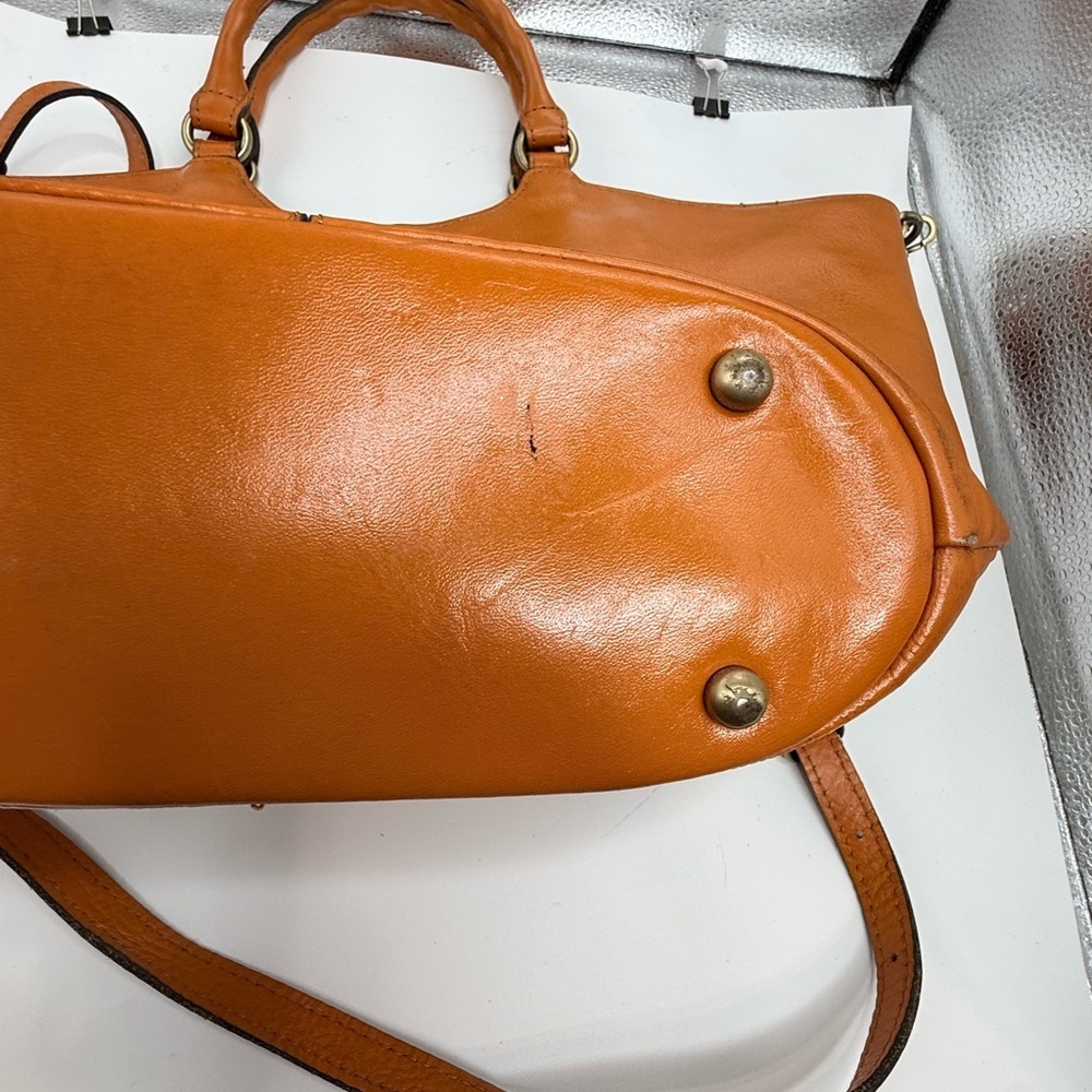 Patricia Nash valora crossbody satchel tooled leather purse - Picture 5 of 7